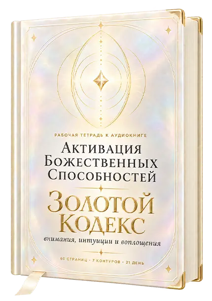 Рабочая тетрадь «Золотой Кодекс» к аудиокниге «Активация Божественных Способностей»